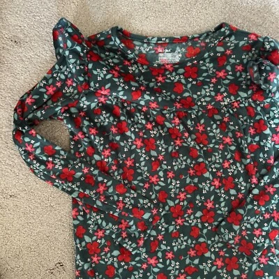 Pijama Navidad Niñas Talla XL 14 Gato Y Jack Rojo Y Verde  Foto 1 de 4