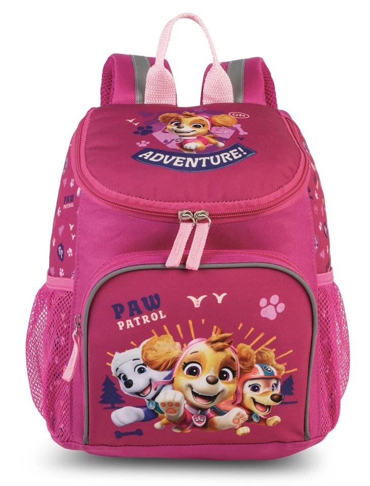 Paw Patrol Chase Kinder- Rucksack blau pink mit Brustgurt 25 x 31 x 12 cm Kita - Bild 1 von 4