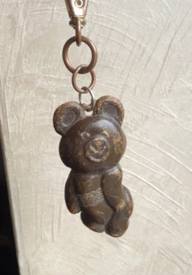 RUSSIA Moscow 1980 Russia Bear Logo Olympic Games Keychain Key Chain USSR - Image 1 of 4