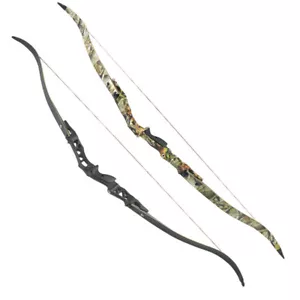 64" ILF Recurve Bow 30-60lbs Takedown 21" Bow Riser Archery Hunting Shooting - Picture 1 of 13