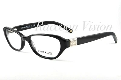 BRAND NEW ANNE KLEIN AK8105 199 SHINY BLACK AUTHENTIC EYEGLASSES RX 51-16-135 MM - Image 1 of 4