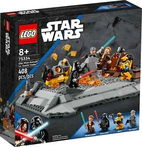 NEW Obi-Wan Kenobi vs. Darth Vader LEGO Star Wars 75334 RETIRED - Picture 1 of 13