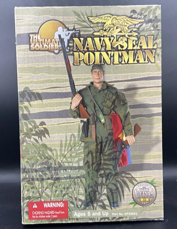 2002 The Ultimate Soldier NAVY SEAL POINTMAN VIETNAM 21st CENTURY #CP33621 NEW - Image 1 of 4