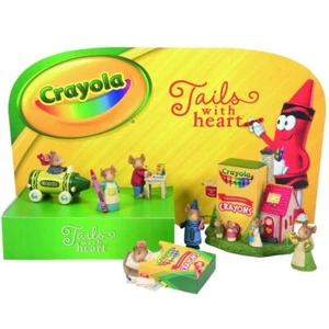 Tails with Heart Crayola Crayon Mice Mouse set 406275 - Picture 1 of 11