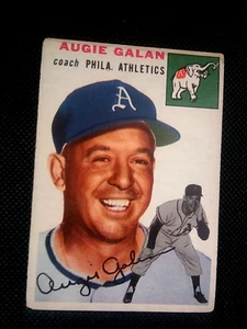 1954 Topps - Augie Galan #233,Phila. Athletics, EX, Ship Free - Picture 1 of 6