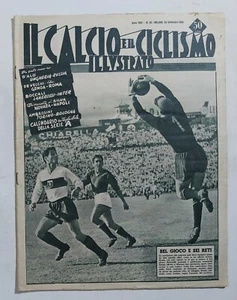 04820 Calcio e Ciclismo Illustrato a.XXV n.39 1955 - Film Genoa Roma - Picture 1 of 3