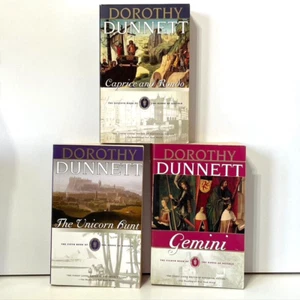 Dorothy Dunnett 3 Book Bundle The House Of Niccolò Bks 5/7/8 Historical Fiction - Picture 1 of 4