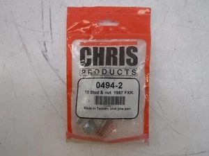 Chris Products Rear Turn Signal Studs & Nuts Kit '87 FXR 0494-2 - Picture 1 of 3