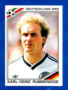 FIGURINA CALCIATORI PANINI MEXICO 86 N.307 RUMMENIGGE REC/RECOVERED  - Picture 1 of 1
