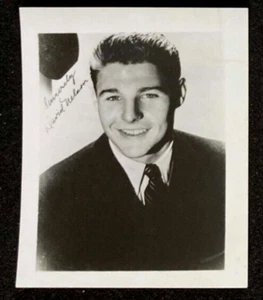DAVID NELSON Original Fan Photo 1950s Singer Movie TV Star 4x5 - Picture 1 of 2