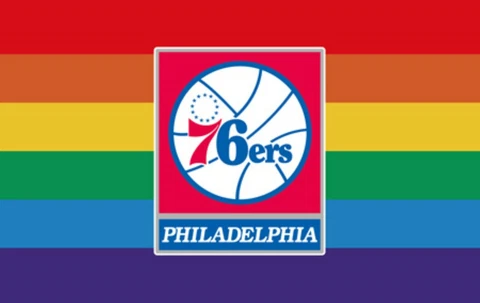 Philadelphia 76ers Pride Flag 3x5ft Banner Polyester basketball 76ers020 Cover