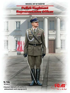 ICM 16010 Polnisches Regiment Repräsentant Offizier Maßstab 1:16 - Bild 1 von 12