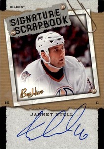 2006-07 Beehive Signature Scrapbook #SSJS Jarret Stoll AUTO