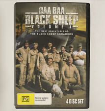 Baa Baa Black Sheep (Volume 1) *Good Condition* 4 DVD Set