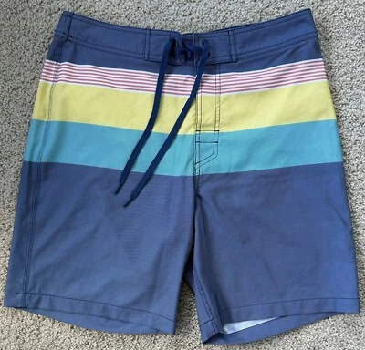 NUEVO SIN ETIQUETAS SOUTH TIDE Playa Surf Vacaciones Hombres Bañador Puesta de Sol Board Shorts M Foto 1 de 4