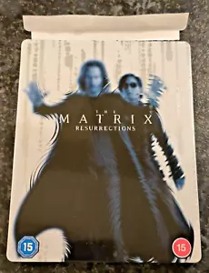 The Matrix Resurrections 4K UHD + Blu-Ray Limited Edition Exclusive Steelbook - Picture 1 of 3