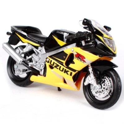 Maisto 1:18 12cm SUZUKI GSX R600 Alloy Motorcycle Bike Model Toy Collection gift - Image 1 of 4