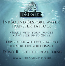 InkBound UK - Maßgeschneiderte Wassertransfer-Tattoos | Bereuen Sie die echte Sache nicht!
