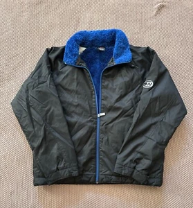Nike Windbreaker Jacket with Faux Fur Lining Youth Size 8-10 M - Picture 1 of 10