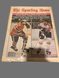 The Sporting News Hockey 4/5/80 Guy Lafleur and Bobby Clarke - Picture 1 of 2