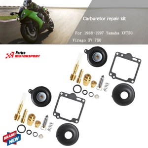 Kit de reparación de carburador aspiradora diafragma para 1988-1997 Yamaha XV750 Virago XV 750 - Imagen 1 de 10