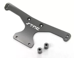 Team Associated Gray STRC CNC Mach HD Re Bdy Mnt Plate SC10 B4 T4 STC9820RGM - Imagen 1 de 1