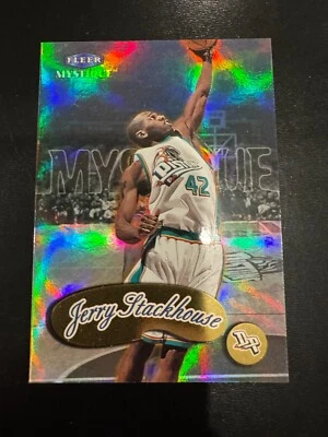 Jerry Stackhouse 1999/00 Fleer Mystique Gold Parallel #81 Detroit Pistons - Image 1 of 2