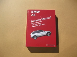 Manual de taller de reparación de servicio BMW X5 (E53) 2000-2006 3.0I 4.4I 4.6IS 4.8IS libro - Imagen 1 de 5