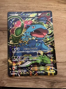 Pokémon TCG Venusaur EX Jumbo Oversized XY123 Black Star Promo Holo Card - Mint - Picture 1 of 2