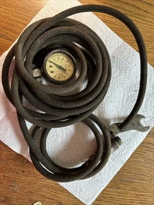 Vintage Enginair Hose, Gauge & Wrench - Picture 1 of 4