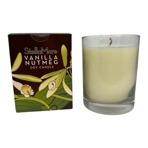 Stella Mare VANILLA NUTMEG Soy Candle 10 Oz. New In Box - Picture 1 of 6