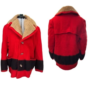 Vintage Hudson's Bay Coat from Marlboro, 100% Wool, Antler Buttons, Size 44 - Picture 1 of 15