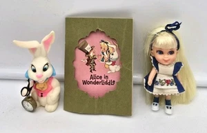 VTG 1967 Mattel Liddle Kiddles Alice in Wonderliddle Rabbit Clock Book  - Picture 1 of 8