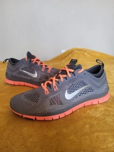 Nike Free TR Fit 4 5.0 scarpe da ginnastica Flyknit scarpe da corsa taglia UK 7 grigie - Foto 1 di 14