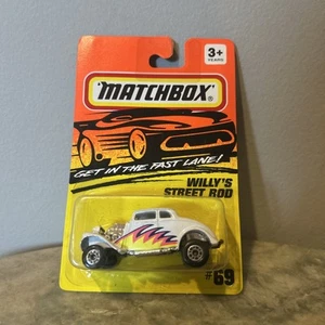Matchbox Get in the Fast Lane Willys Street Rod #69 1/64 Scale Vintage Classic - Picture 1 of 3