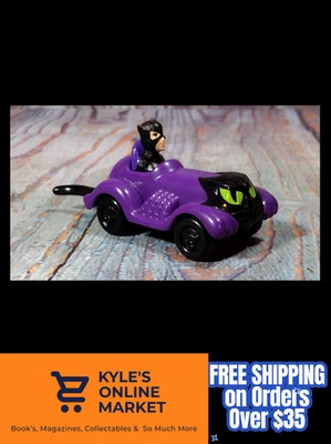 1991 DC Comics Catwoman McDonalds Toy Catwoman Purple Car  - Image 1 of 4