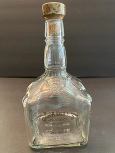 RARE NICE JACK DANIELS 1904 GOLD MEDAL EMPTY BOTTLE W/CORK 750ML DECANTER - Picture 1 of 4