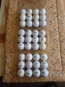 36 x Mixed BRAND GOLF BALLS USED - Picture 1 of 4