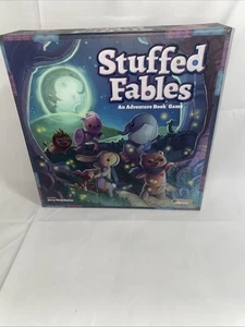 STUFFED FABLES Board Game Plaid Hat Games 2017 Counted 100% Complete Some Sealed - Picture 1 of 6