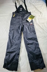 North Face Extreme Black Snow/Ski Pants Gore Tex Bibs Size Medium - Picture 1 of 9