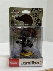 Mr. Game & Watch Amiibo Super Smash Bros. Brand New Factory Sealed - Picture 1 of 6