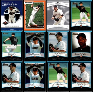 2001 San Francisco Giants (92) Card Lot - EXCLUSIVE – BE AMONG THE FIRST TO O... - Picture 1 of 16