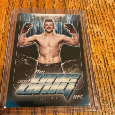 2024 Topps Midnight UFC - Dan Hooker The One And Only Moonrise /25 SP - Image 1 of 4