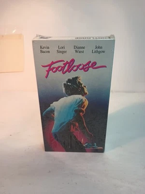(1) Footloose VHS 1984 factory "Sealed" 1991 Edition paramount Kevin Bacon dance Foto 1 de 4