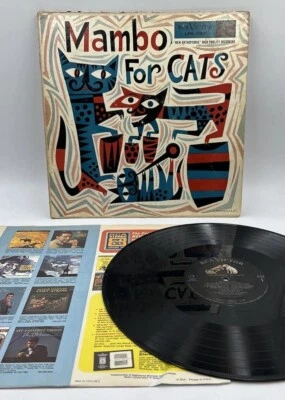 Mambo For Cats ~ Jim Flora Cover ~ Rare RCA Victor Mono LP - Image 1 of 4
