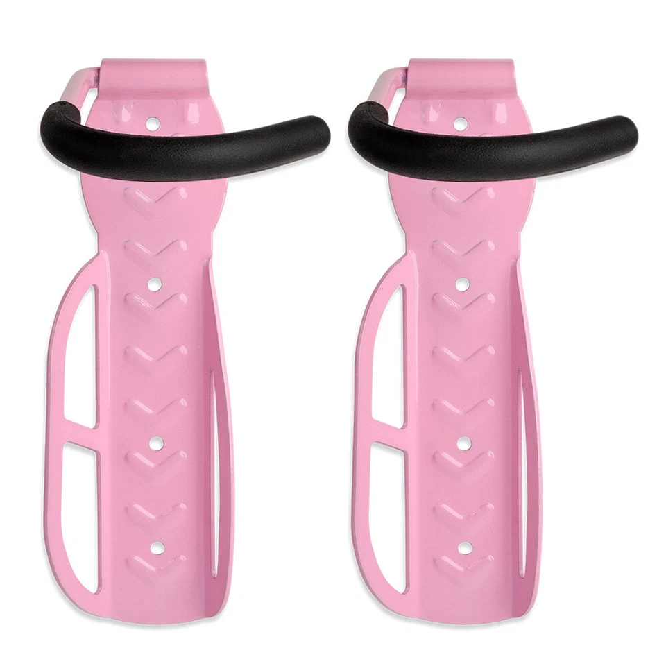 Schramm® 2 Stück Fahrradhalter Wandhalterung 6 Farben wählbar Fahrradhalterung