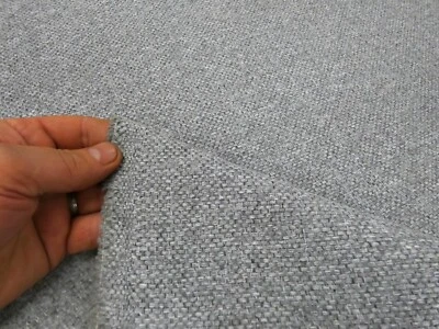 4.7 metres GREY Quality Weave Upholstery Cushion Fabric - Image 1 of 4