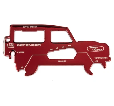 LAND ROVER LIMITED EDITION DEFENDER MULTI TOOL RED COLOUR