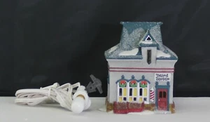 Department 56 Snow Village Barber Shop 56340 - Embalaje original - Imagen 1 de 6