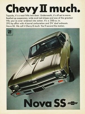 Chevy Nova 1968 - Póster 20x30 AD Foto 1 de 2